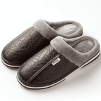 [Compre 1 Leve 2] Pantufla Ortopédica de Cuero – Interior Afelpado [Antiodor]