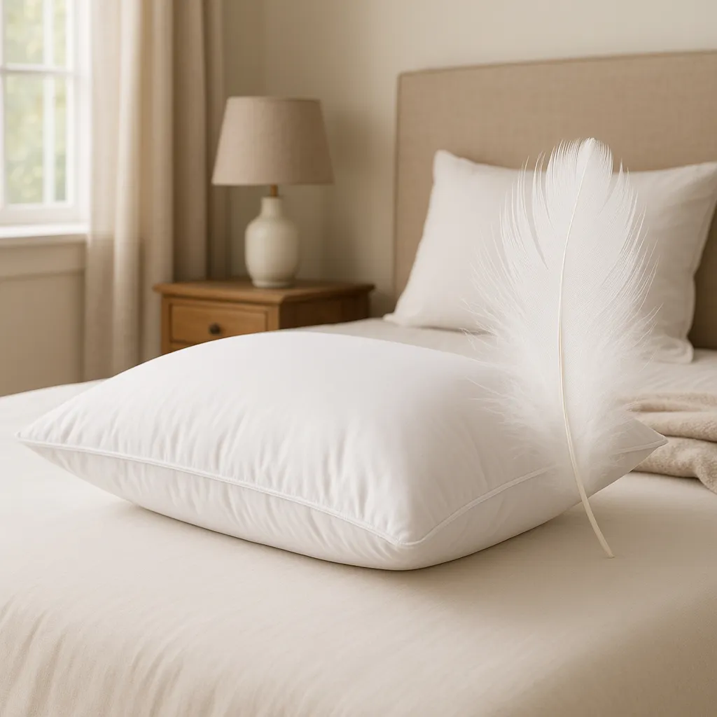 Kit 4 Almohadas de Pluma de Ganso – Antialérgicas | PAGA 1 LLEVATE 4