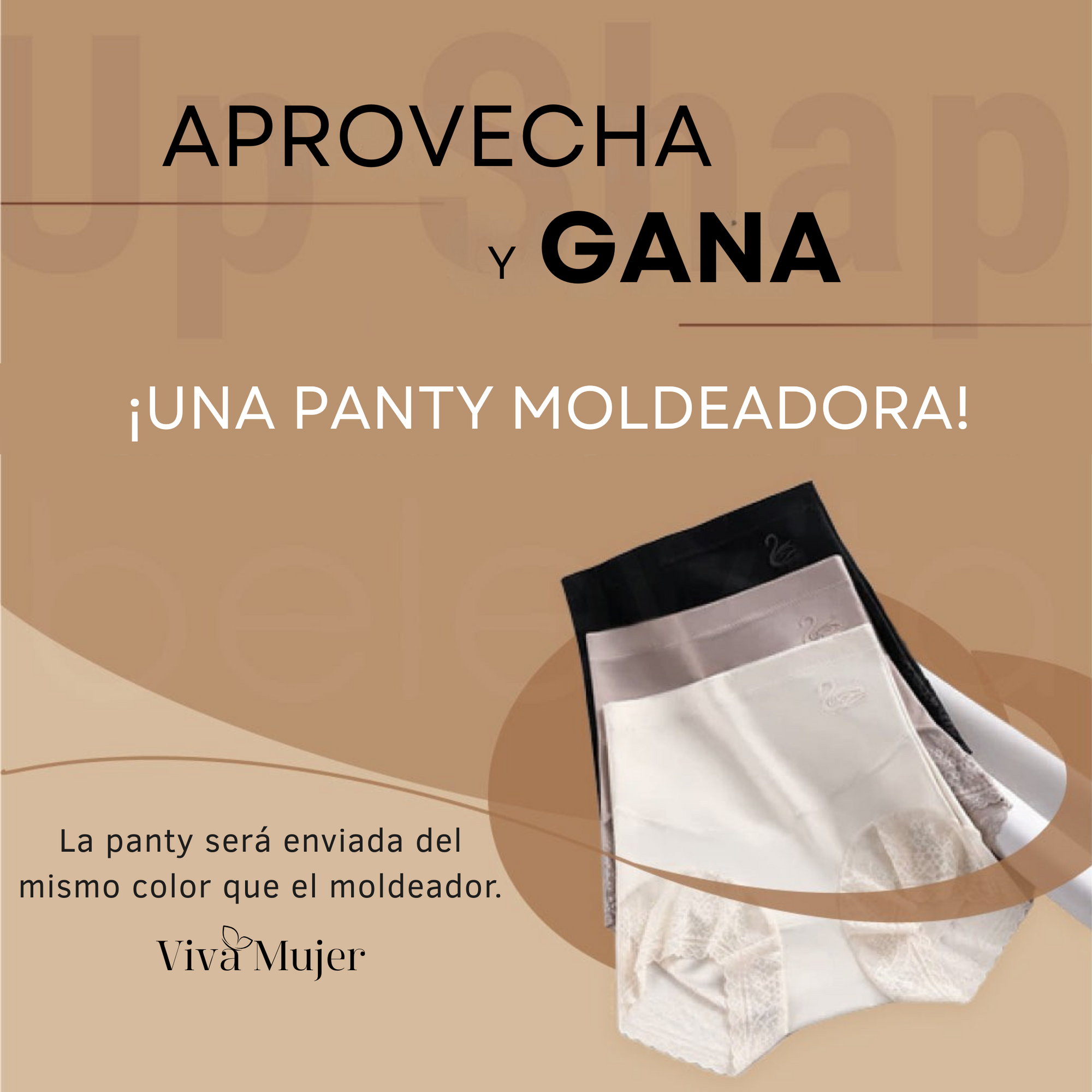 [Llevá 2, Pagá 1] Body Moldeador Up Shaper + Regalo Culotte Modelador