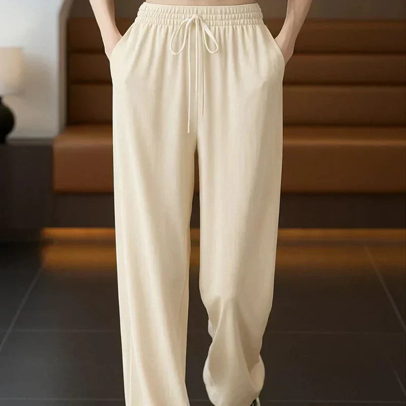 [¡Pagá 2 y Llevá 3!] Pantalón Femenino Vick de Algodón Peruano y Seda Fría