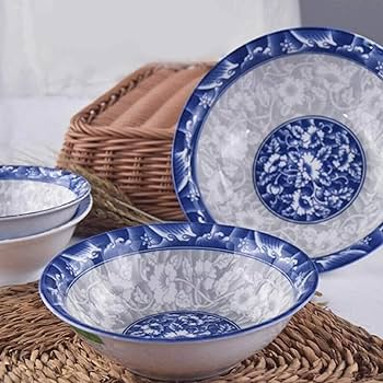 ¡Imperdible! 5 Platos de Cerámica Estilo Retro – Pagá 3 y Llevate 5 + 5 Vasos de Vidrio Gratis